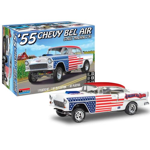 Maquettes Revell Us 55 Chevy Bel Air Street Machine-Revell