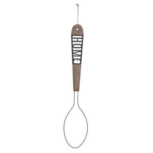 Décoration Murale Design "Cuillère" 77cm Marron