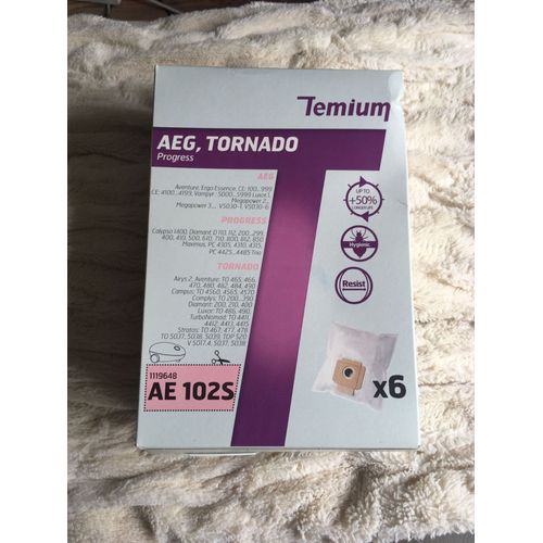 Sac aspirateur AEG Tornado Progress