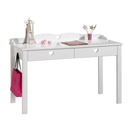 Bureau Enfant "Amori" 130cm Blanc