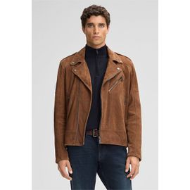 Blouson En Cuir Parkson, Marron
