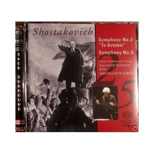 Shostakovich: Symphonies Nos. 2 & 5/ Kitayenko - Hybrid Sacd