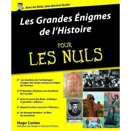 Les Grandes Énigmes De L'histoire Pour Les Nuls