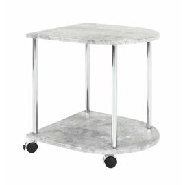 Desserte de Cuisine Effet Béton "Miguel" 45cm Gris