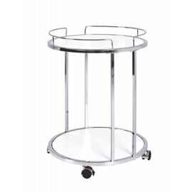 Desserte de Cuisine Design "Amel" 60cm Blanc