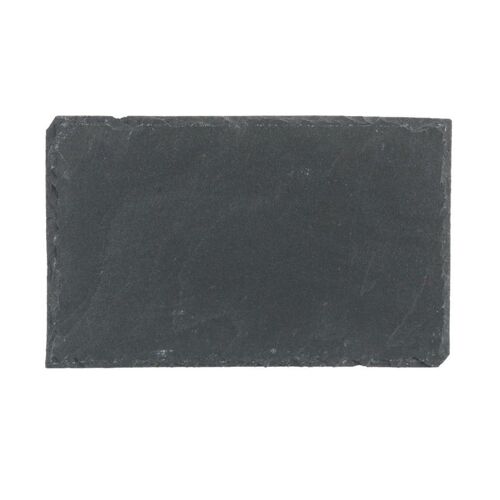 Lot De 6 Assiettes Plates "Ardoise" 22cm Gris