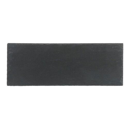 Lot De 6 Assiettes Longues "Ardoise" 30cm Gris