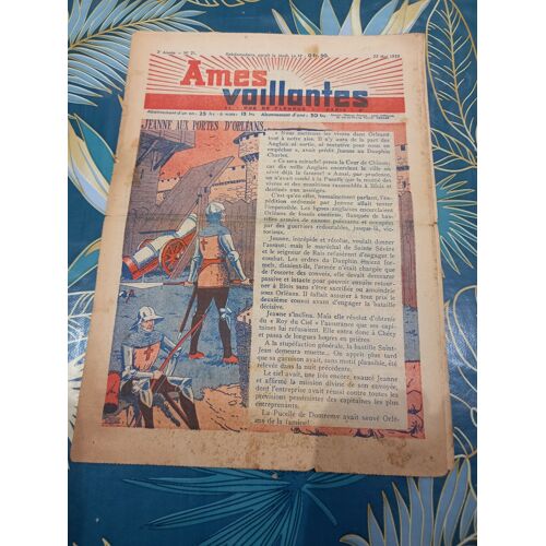 Ames Vaillantes 1939 - 21 Le Rayon Invisible Par Hergé