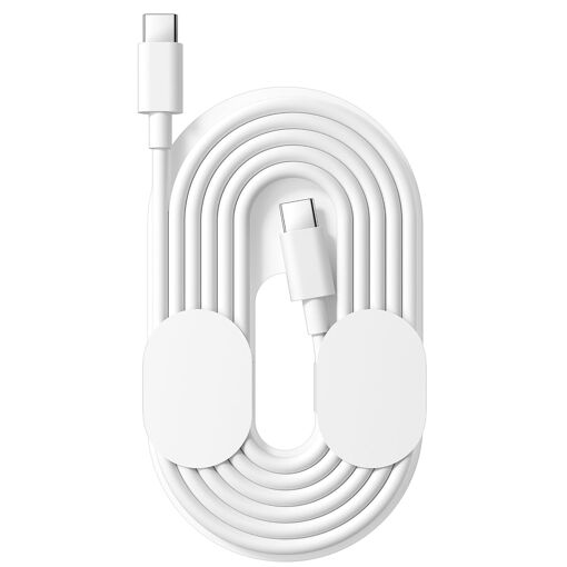 Câble USB Type-C Blanc 1 Mètre | Pour Samsung Galaxy S8, S9, S10, Switch... | Neuf
