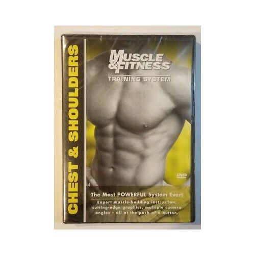 Chest & Shoulders Muscle Fitness Training System Dvd Usa Zone 1