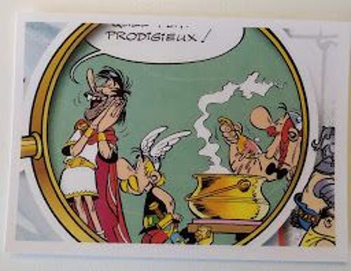Autocollant Sticker Asterix 60 Ans D'aventures Carrefour Panini No 37