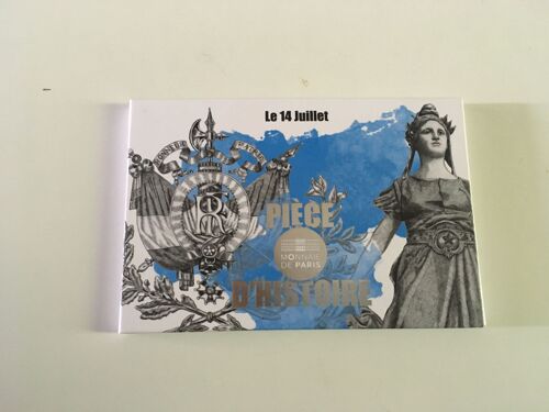 50 Euro Argent Piece D’Histoire Le 14 Juillet 1790