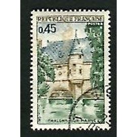 Timbre Oblitéré - " 42e Congrès National De La Fédération Des Sociétés Philatéliques Françaises - Châlon-Sur Marne " - 0,45f - Pheulpin - 1969