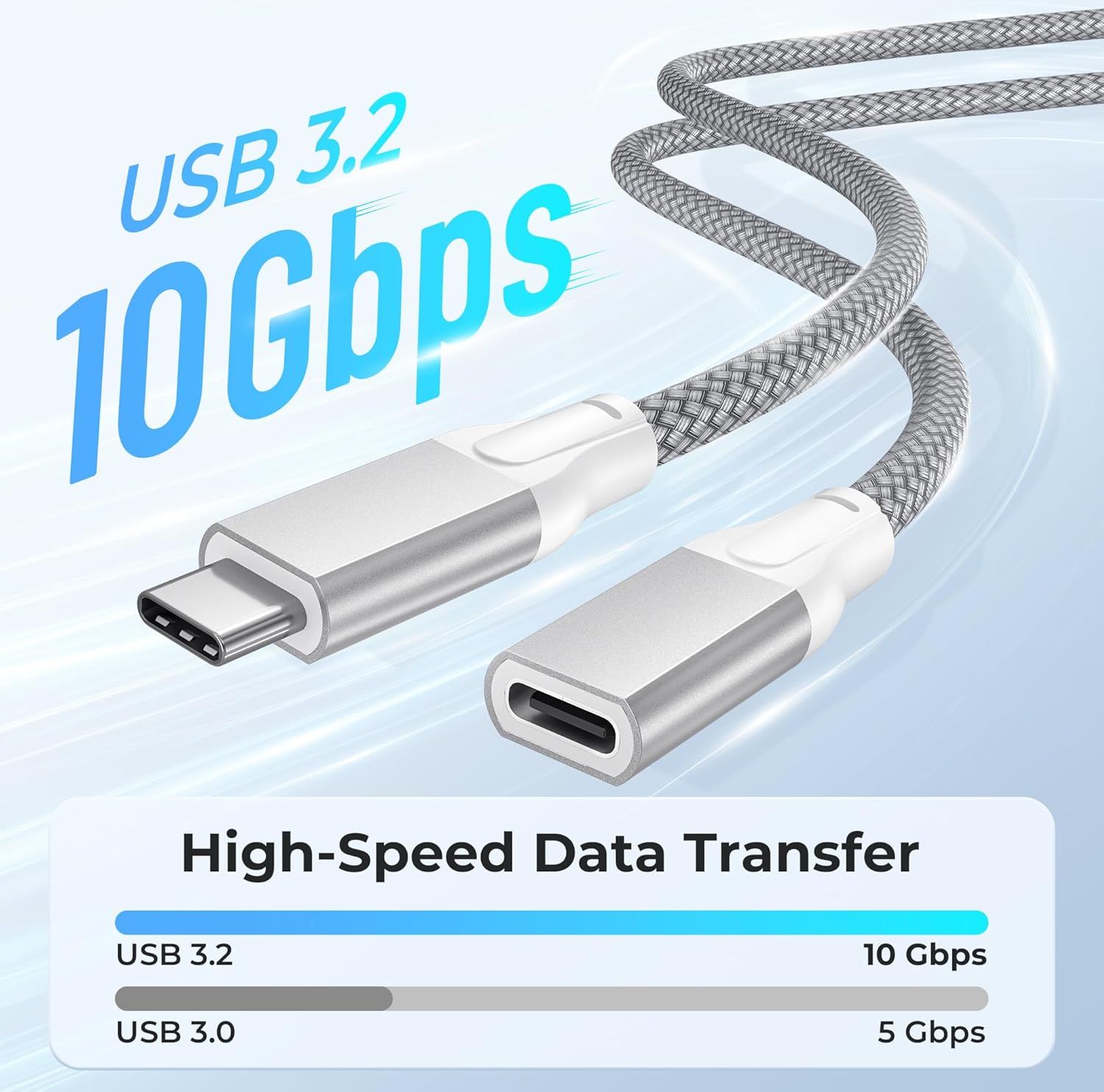 Adaptateur USB 3.2 Type A Femelle Vers USB Type C Mâle