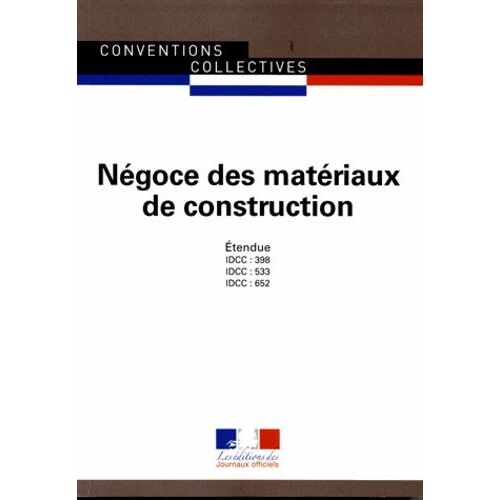 Négoce De Matériaux De Construction - Ccn 3154