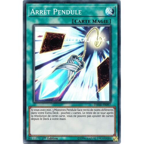 Yu-Gi-Oh! - Dane-Fr097 - Arrêt Pendule - Super Rare