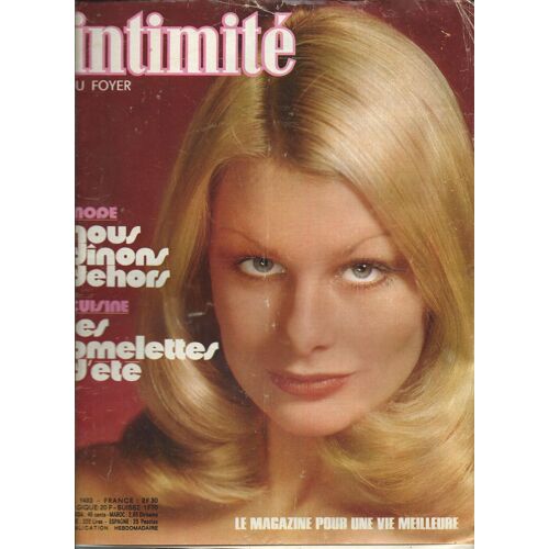 Intimité Du Foyer Le Magazine Pour Une Vie Meilleure Du 14 Juin 1974, Nouvelles, Romans, Romans Photos, Tricot, Cuisine N° 1493