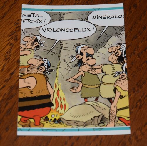 Autocollant Sticker Panini 60 Ans D'aventures Asterix N° 27