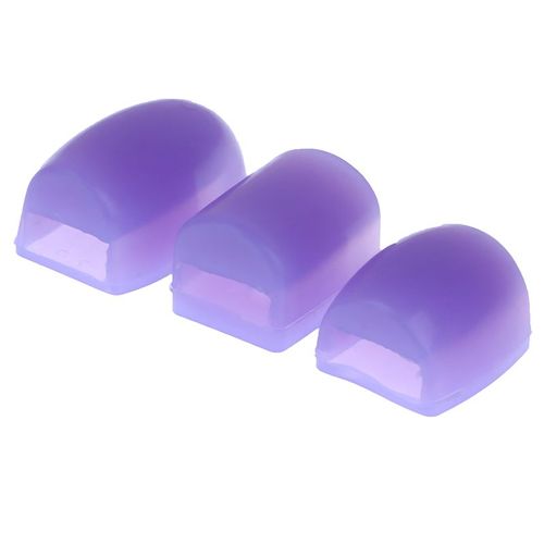 3pcs Violet 10x28 Mm - Coussin Repose-Pouce Pour Saxophone, Ensemble De Coussinets De Protection Des Doigts En Silicone Pour Saxophone, Pièce D'instruments À Vent