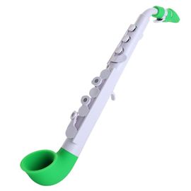 Blanc Vert - Britain Nuvo Original Quality Jsax Plastic Saxophone Waterproof Durable Washable Easy Maintenance