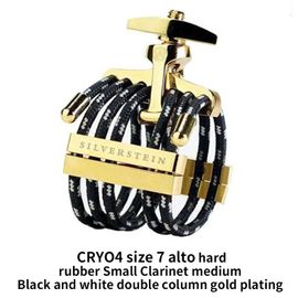 Cryo4 7 Noir Blanc - Anches Silverstein Pour Saxophone Alto Ténor Et Clarinette, Ligmoby