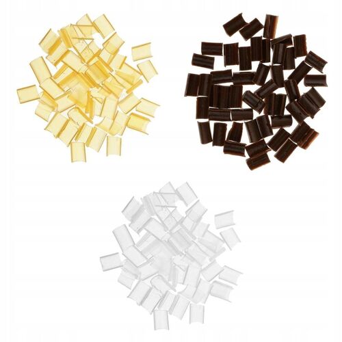 150 Perles D'extension De Cheveux En Kératine Rebond Hot Fusion En Forme D'ongle