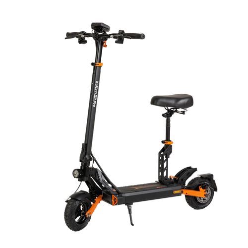 Trottinette Électrique Kukirin G2 Pro : Moteur 600 W, Autonomie 58 Km, Pneus Tout-Terrain 9 Pouces, Selle Amovible, Pliable, Idéale Pour Les Trajets Quotidiens.
