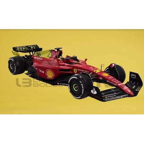 Véhicules Miniatures Die Cast 1/24 Ferrari - Sf F1-75 Italian Gp Monza 75th Anniversaire - Avec Casque #Leclerc-May-Cheong-Group