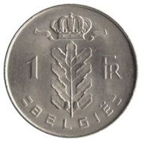 Pièce 1 Franc Belgique - 1974