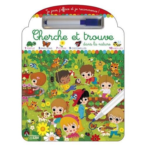 Cherche Et Trouve Dans La Nature - Avec Un Feutre Effaçable