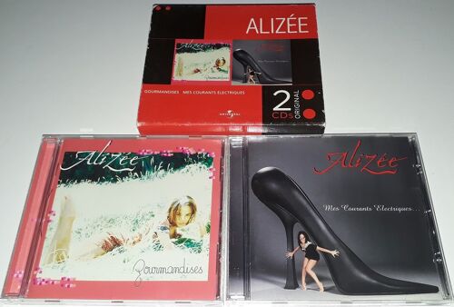 Alizee Coffret 2 Cd Gourmandises Et Mes Courants Electriques