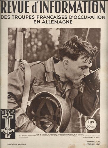 Revue D Information Des Troupes Francaises D Occupation En Allemagne N°41 1949