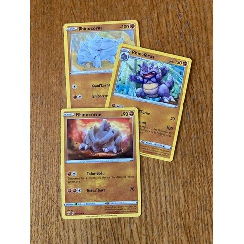 (2344) 2x Rhinocorne + Rhinoféros (Pokemon)