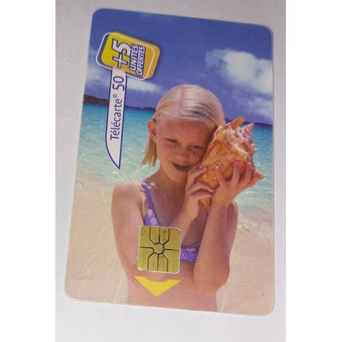 Telecarte Téléphonique 50+5