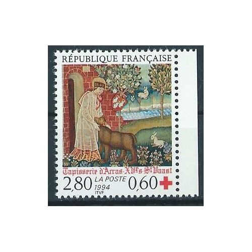 Croix Rouge 1994 "Tapisserie D'arras" Issu De Carnet Dentelé 13,5 X 13 N° 2915a