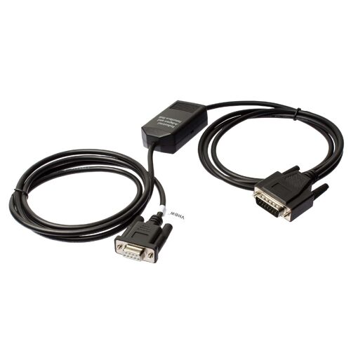 Vhbw Câble De L'Adaptateur S?Rie Rs-232 Pour Les Pcs Et P?Riph?Rique Siemens Simatic S5 Cpu 947 300cm Noir