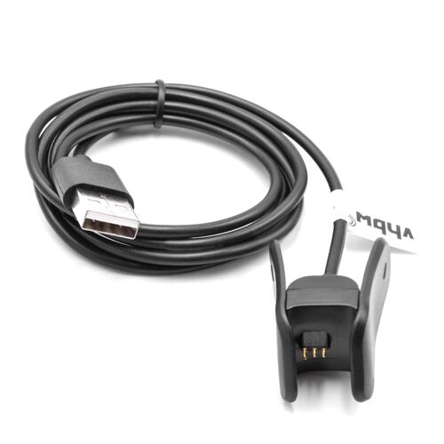 Vhbw Câble De Charge 94cm Station De Charge Pour Garmin Vivosmart 4 Smartwatch Noir Câble De Données