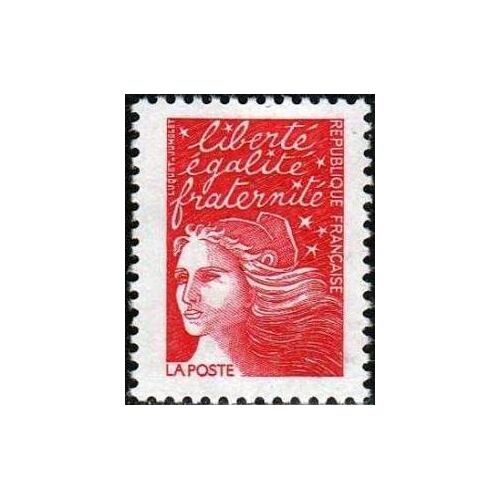 Timbre France 1997 Oblitéré - Marianne Du 14 Juillet Rouge- Yt3083
