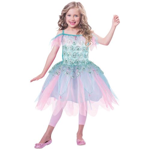 Déguisement Costume Enfant Fée Couleurs Pastel - 6-8 Ans