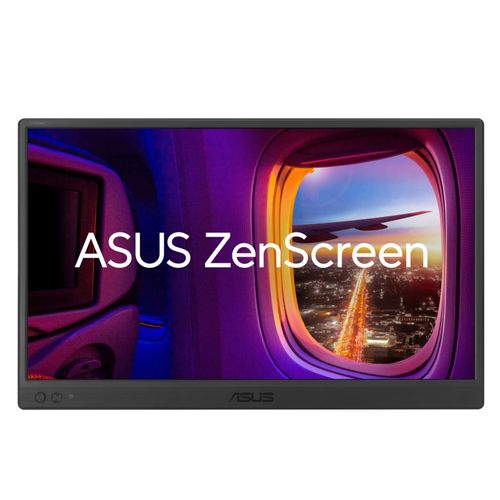 ASUS ZenScreen MB169CK - Écran LED - 16" (15.6" visualisable) - portable - 1920 x 1080 Full HD (1080p) @ 60 Hz - IPS - 250 cd/m² - 800:01:00 - 5 ms - Mini HDMI, 2xUSB-C - noir