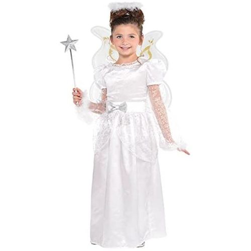 Déguisement Costume Enfant Ange Avec Ailes Et Serre-Tête 6-8 Ans – Amscan