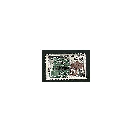 Timbre Oblitéré - Journée Du Timbre " Transport Des Facteurs Paris 1890 " - 0,30f + 0,10f - Béquet - 1969