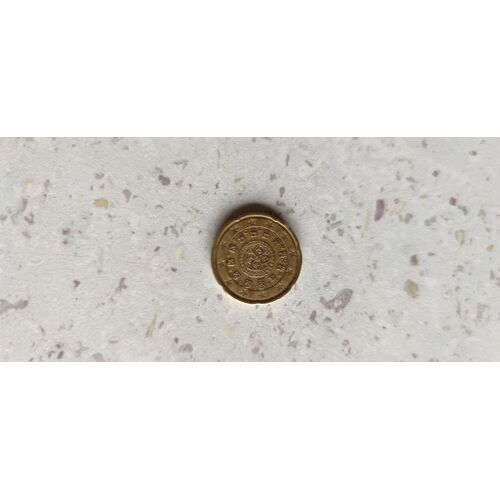 Pièce De 20 Centimes Portugal Année 2002