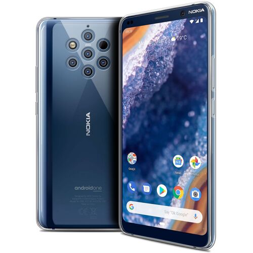 Caseink Coque Pour Nokia 9 Pureview (6 ) [Crystal Ultra Clear Hd - Semi Rigide Souple Tpu Gel Transparent - Extra Fin 1mm]