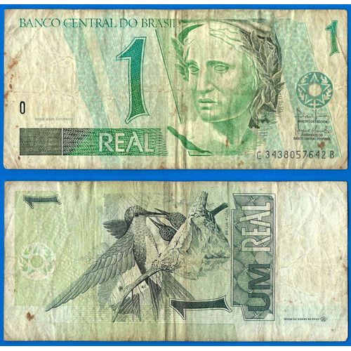 Bresil 1 Real 1997 Serie C Billet Brazil Brasil Amerique Sud Oiseau
