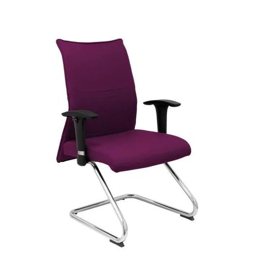 Fauteuil Visiteur Ergonomique Confidente Patin Bali Violet - Piqueras Y Crespo