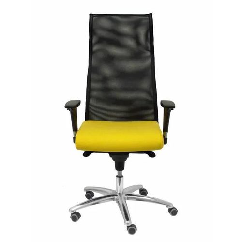 Fauteuil De Direction Ergonomique Sahúco Xl - Piqueras Y Crespo - Jaune - Simili - Jusqu'à 160kg