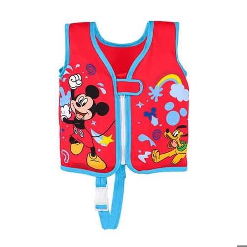 Gilet Gonflable Pour Piscine Bestway Mickey Mouse Rouge