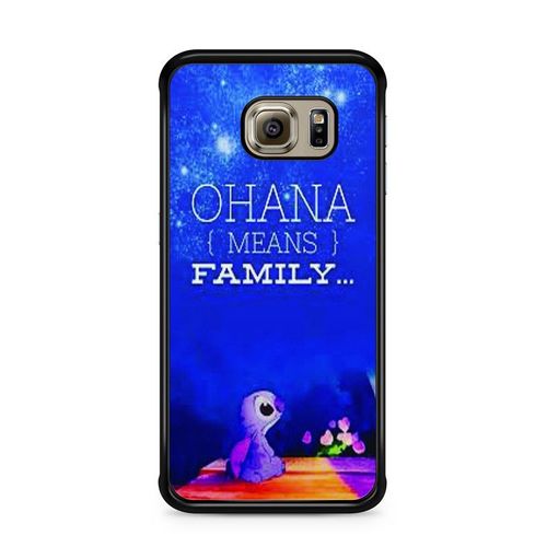 Coque De Téléphone Compatible Avec Samsung Galaxy S7 Edge Lilo Stitch Disney Tortue Ohana Citation Case Swag Princesse Alice Mozaique Blanche Neige Cendrillon Ref 5260
