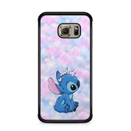 Coque De Téléphone Compatible Avec Samsung Galaxy S6 Edge Lilo Stitch Disney Tortue Ohana Citation Case Swag Princesse Alice Mozaique Blanche Neige Cendrillon Ref 7920